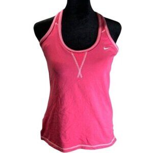 Nike Dri-Fit Womens Racerback Tank‎ Top Pink M